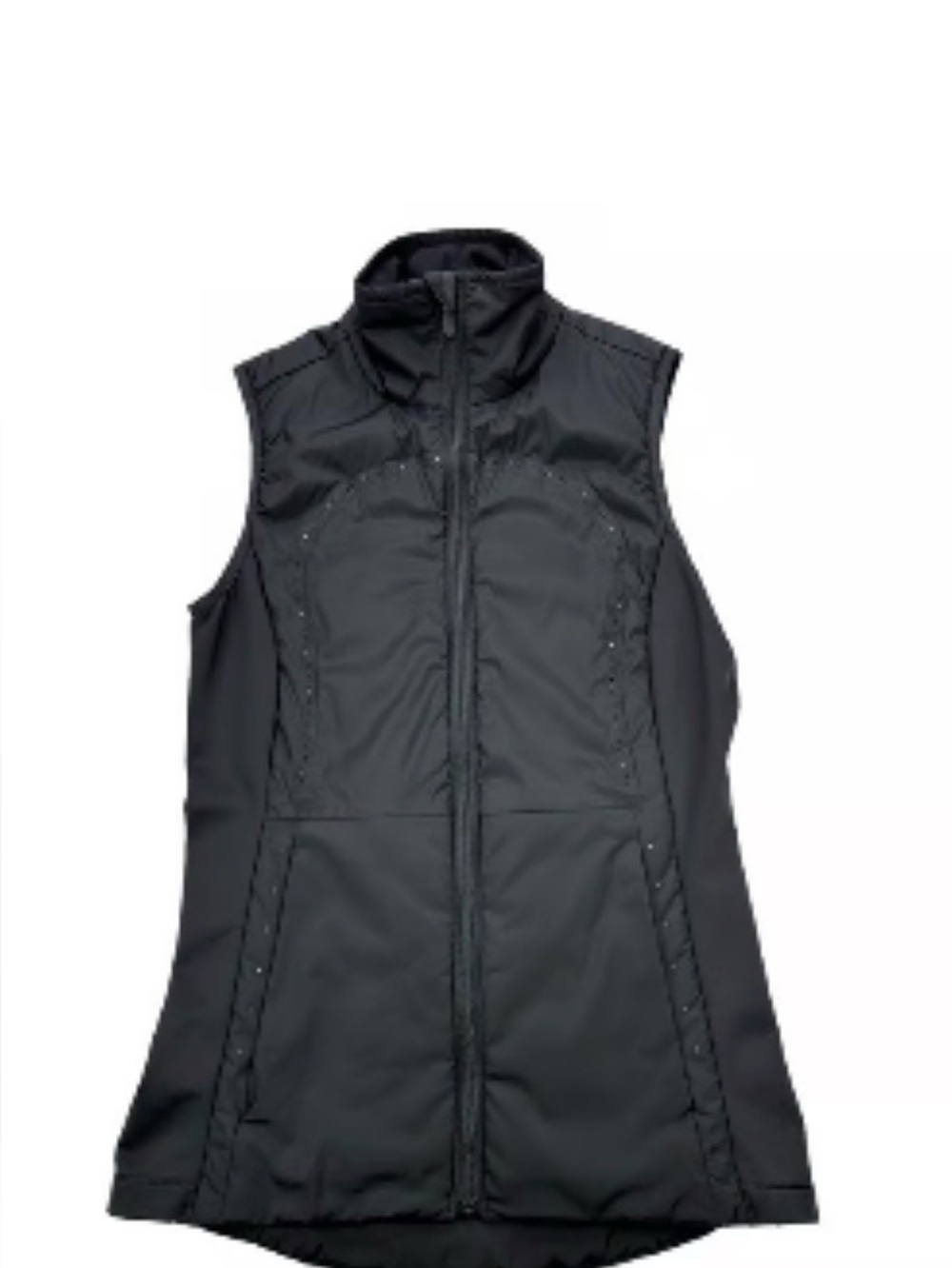 Lululemon Black Women's Sleeveless Zip-Up Vest